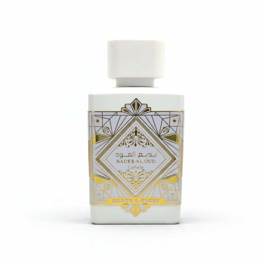 Lattafa Bade'e Al Oud Honor & Glory Perfume Decant Perfume Sample Arabian/Middle Eastern