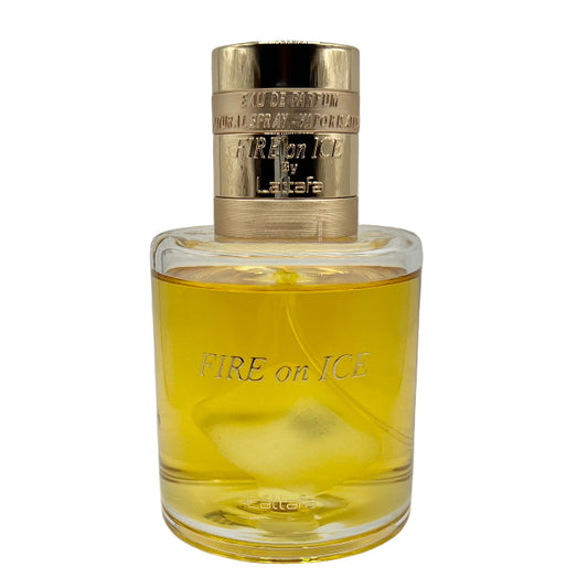 Lattafa Fire on Ice perfume decant