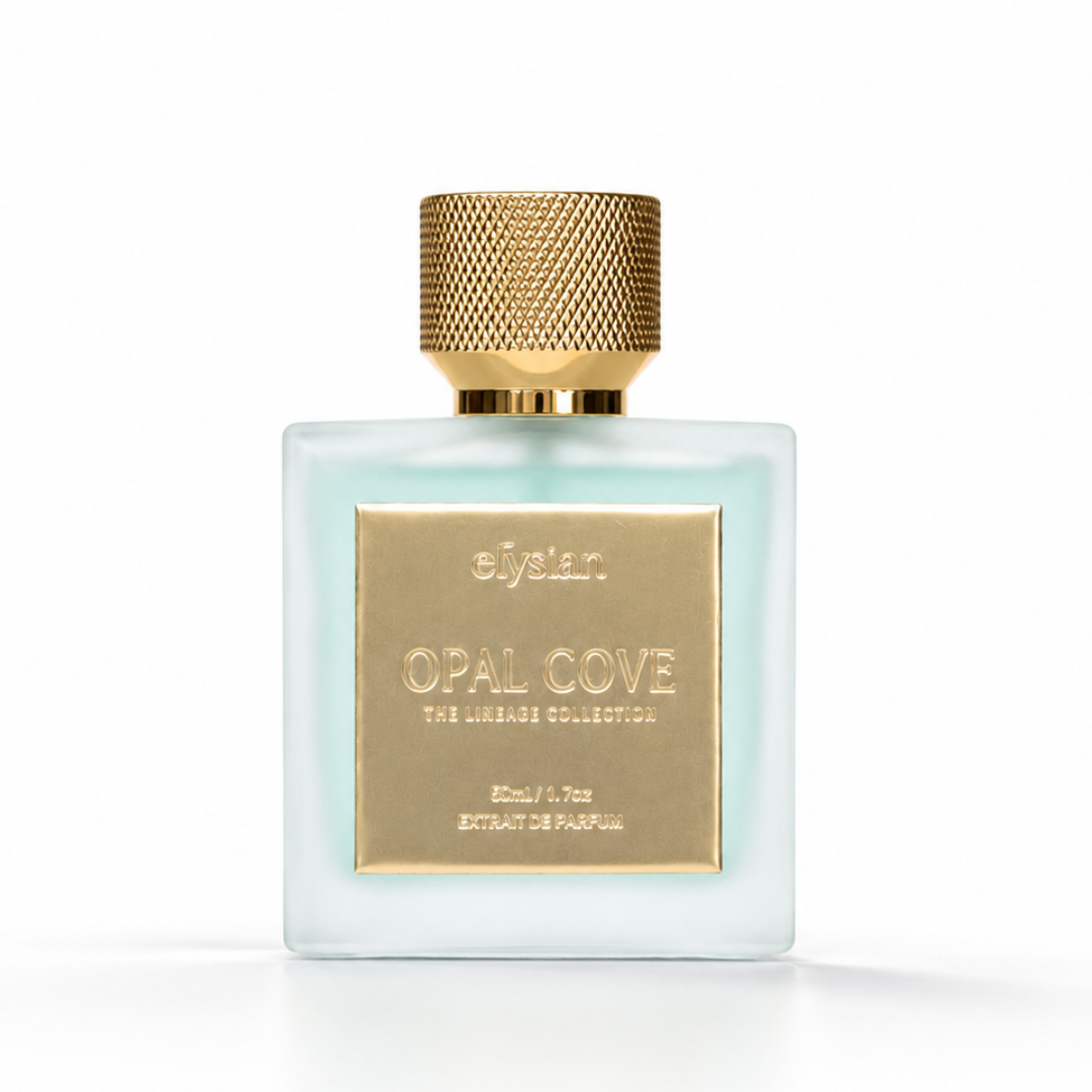 Elysian Parfum Opal Cove 50ml perfume bottle