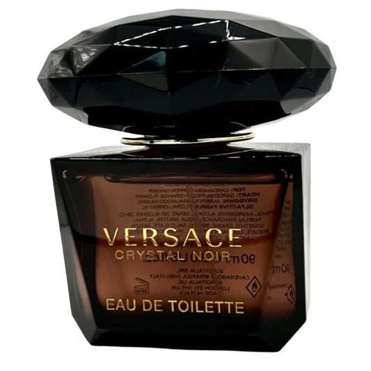 Versace crystal noir perfume bottle 